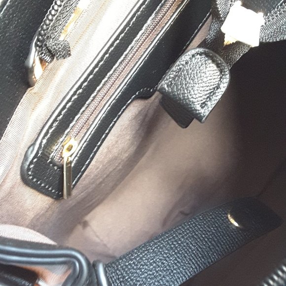 FAUX LEATHER 2 IN 1 BACKPACK & SMALL PURSE - Picture 7 of 9